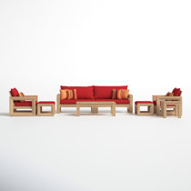 Northridge 8 store piece rattan sofa